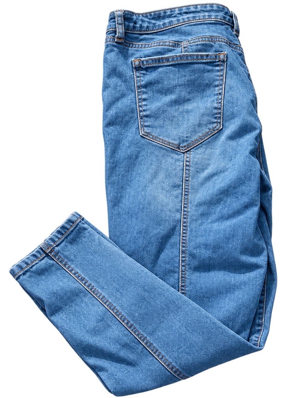 High-Rise Blue Women’s Skinny Jeans